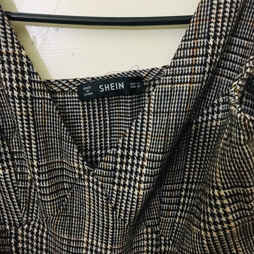 Checkered Mini Dress - Picture 3 of 3